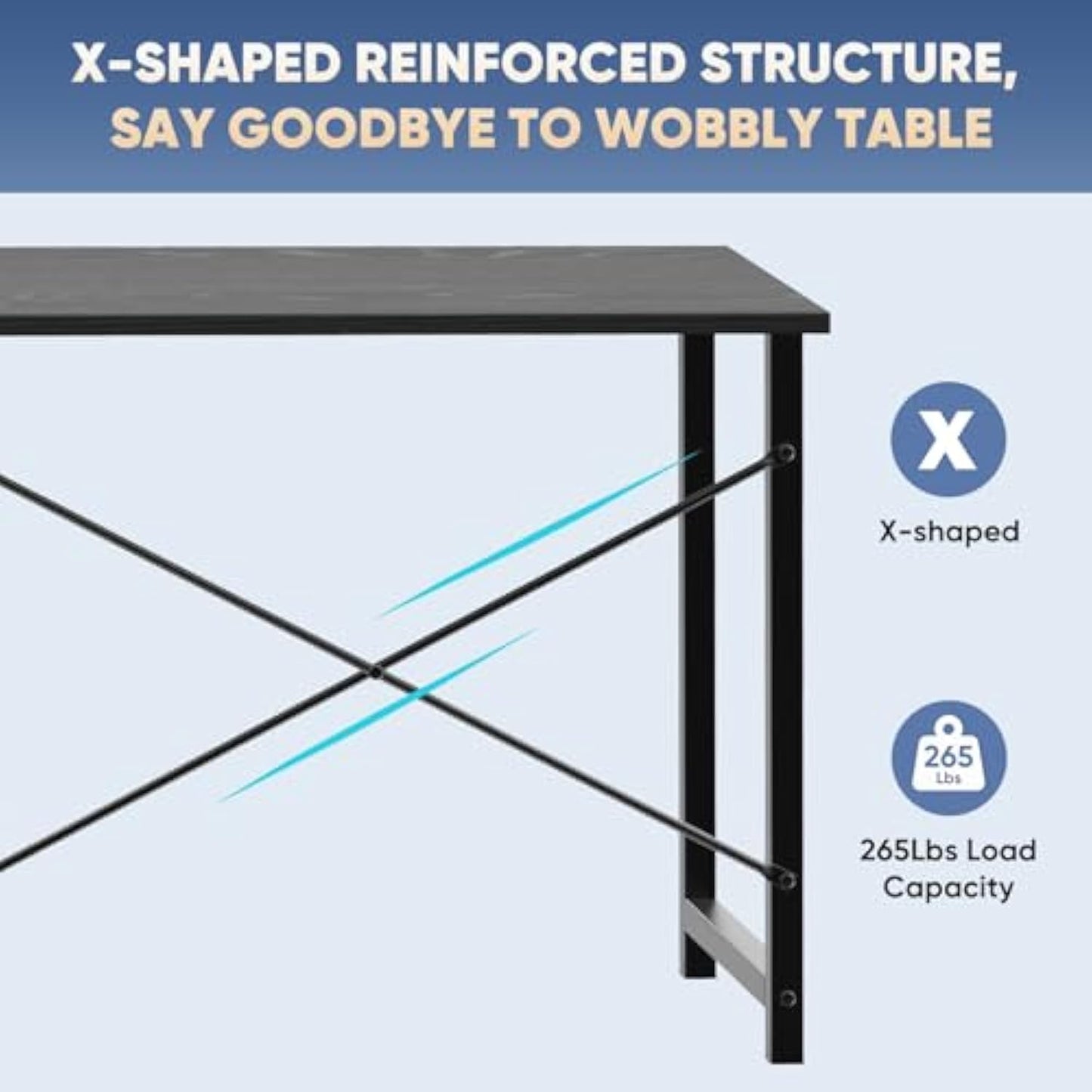 Modern Computer Desk – Compact Writing Table for Home & Office
